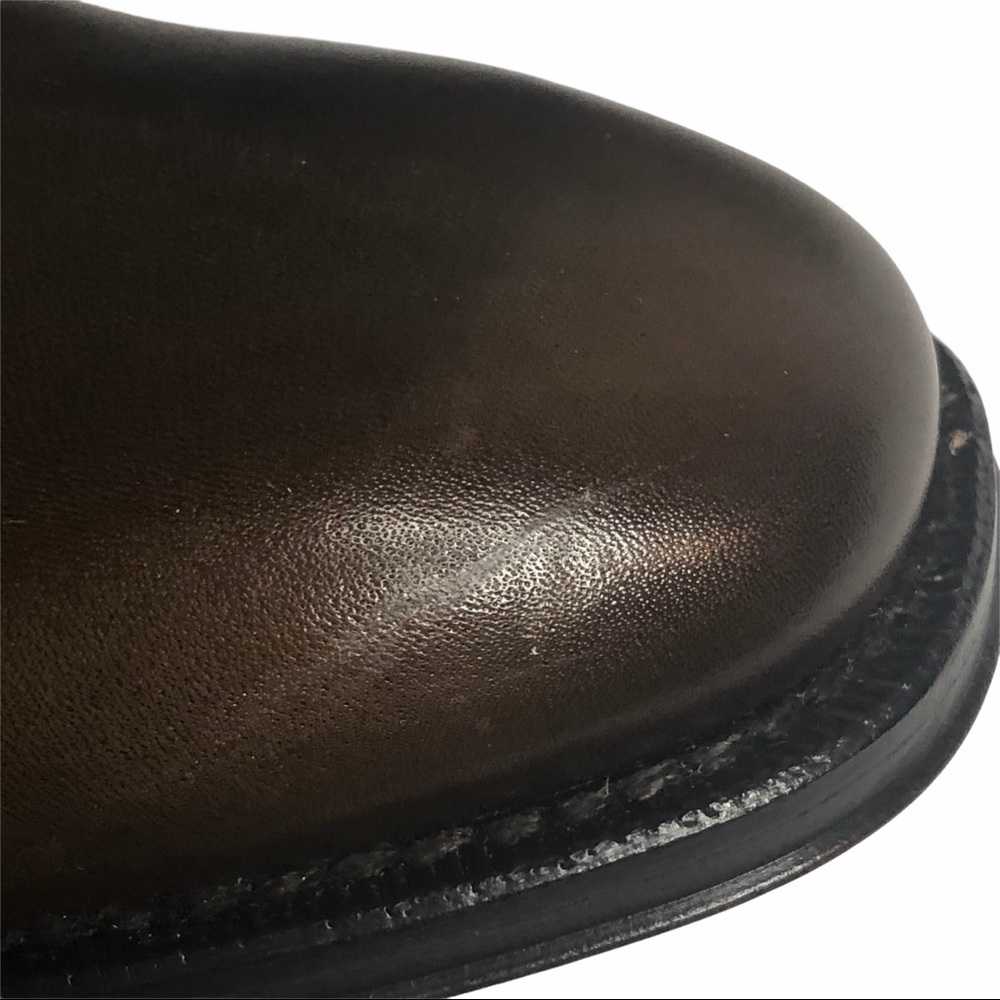 NEW Tod's Mens Brown Leather Laceup AnkleBoots 5.5 - Picture 8 of 16